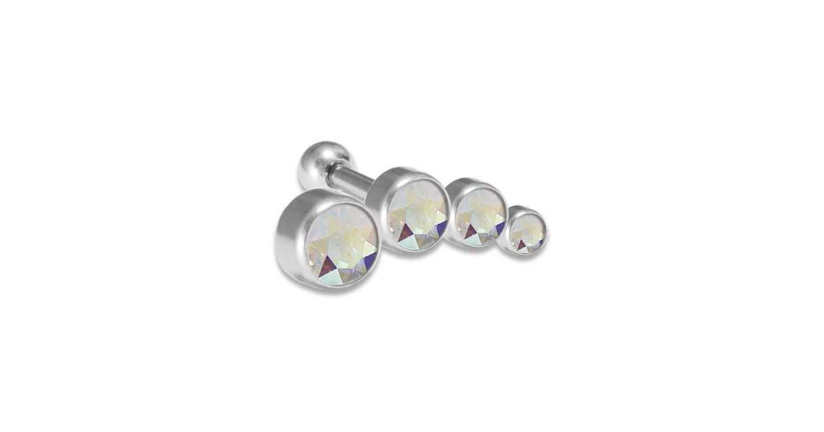 Jewelled Helix 5 Disc 3/4/5/6mm Right Jewelled Helix 5 Disc 3/4/5/6mm Right