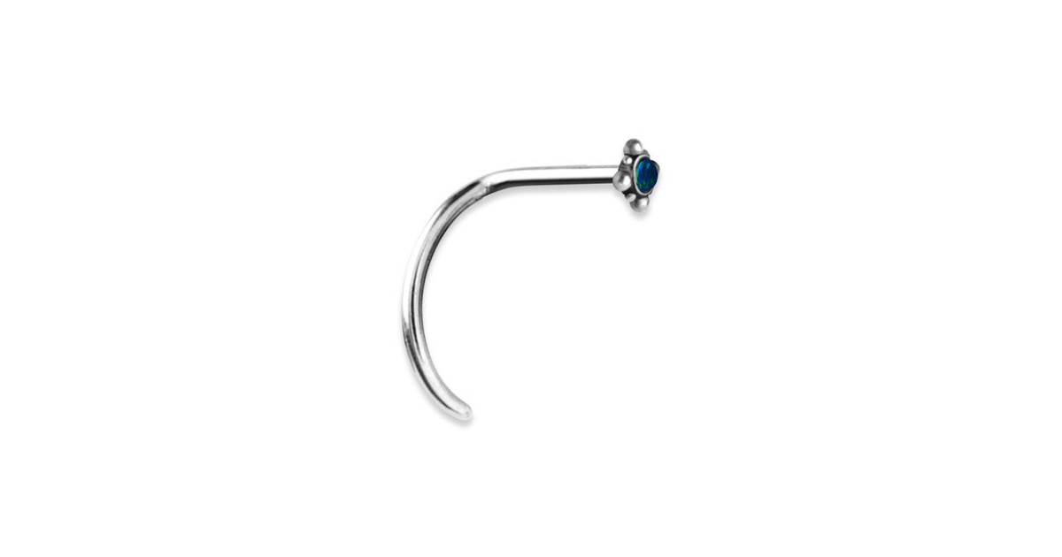 Opal Nosestuds Curved Mod. 24 Opal Nosestuds Curved Mod. 24