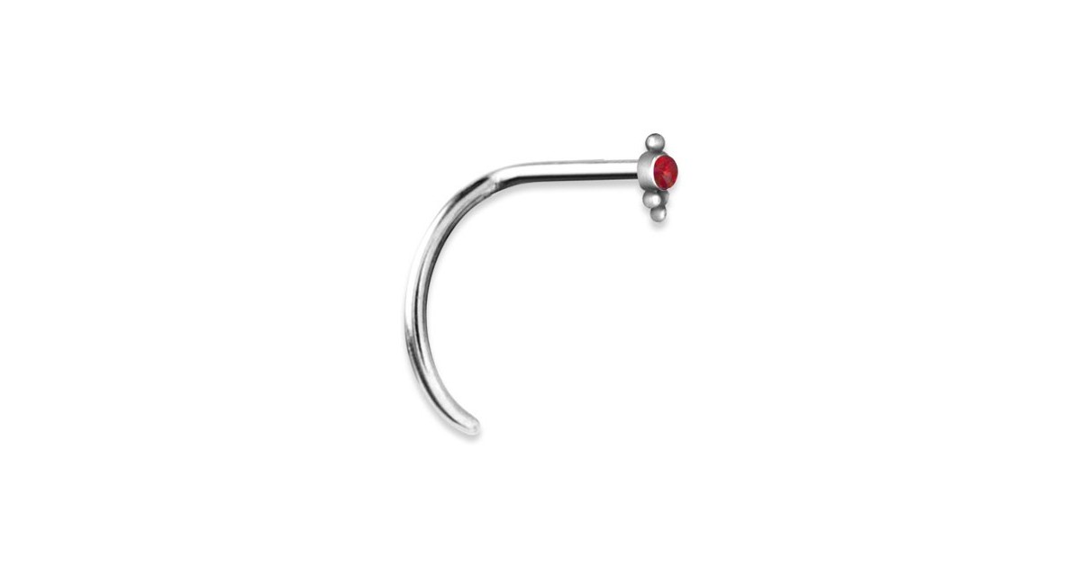 Opal Nosestuds Curved Mod. 25 Opal Nosestuds Curved Mod. 25