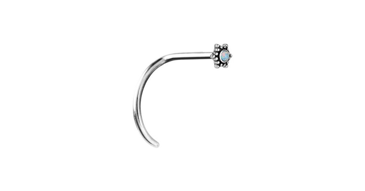 Opal Nosestuds Curved Mod. 26