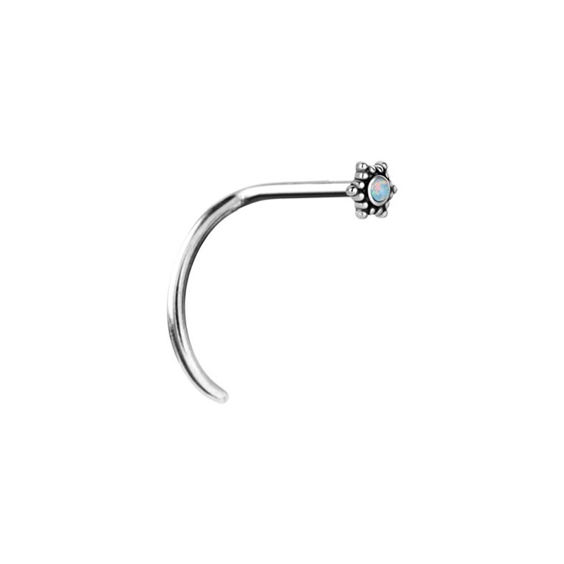 Opal Nosestuds Curved Mod. 26