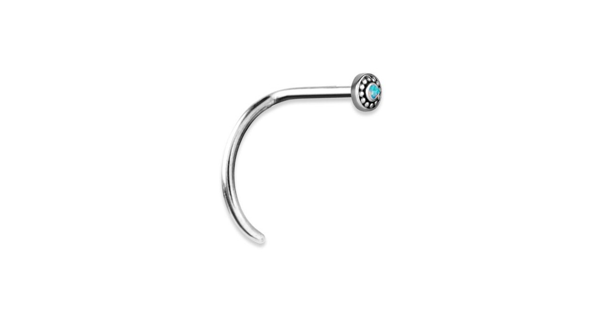 Opal Nosestuds Curved Mod. 27 Opal Nosestuds Curved Mod. 27