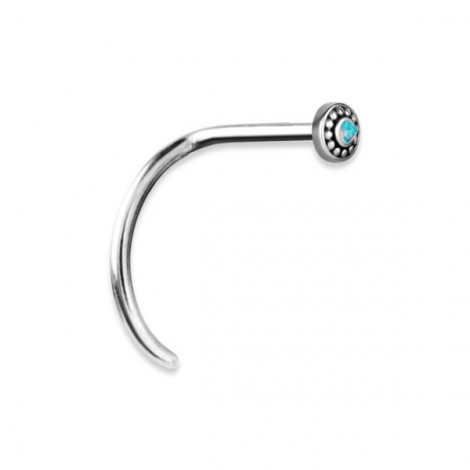 Opal Nosestuds Curved Mod. 27