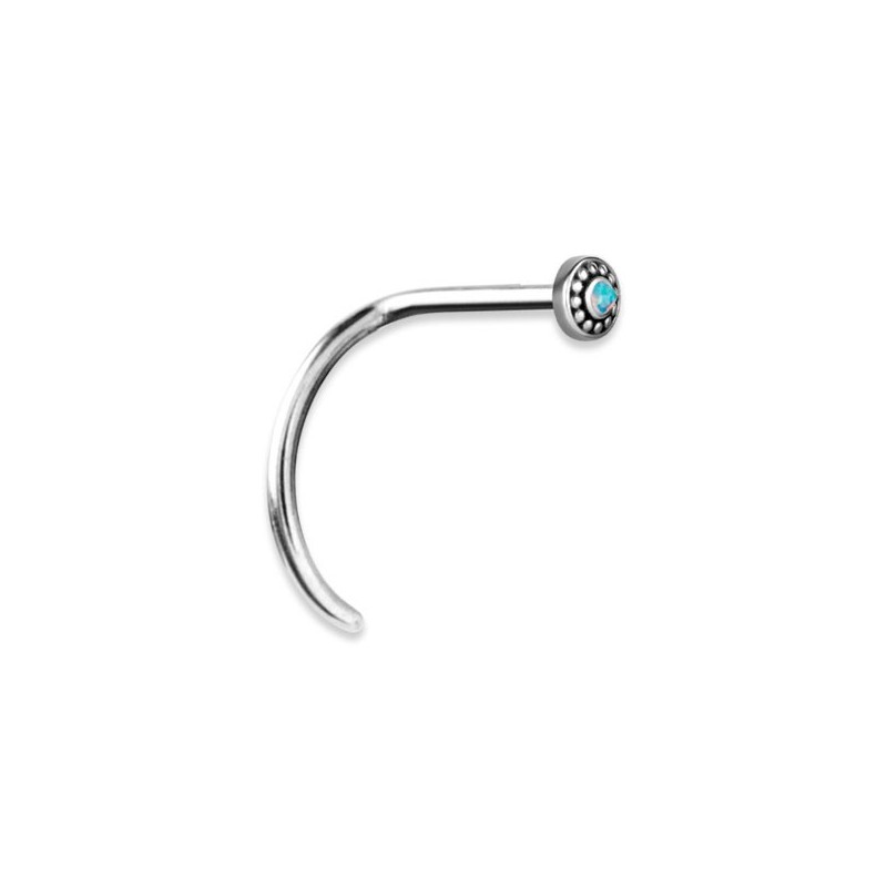 Opal Nosestuds Curved Mod. 27