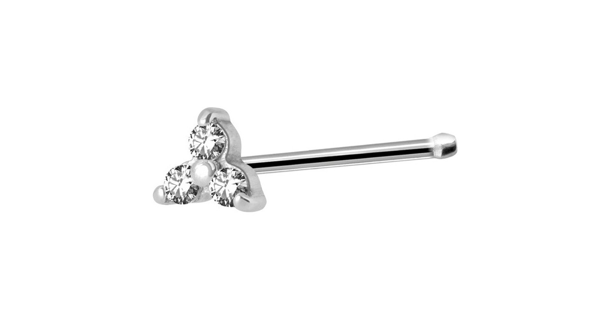 Trinity Bones Nose Stud Trinity Bones Nose Stud