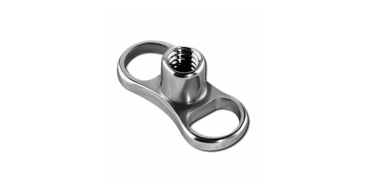 Titanium Dermal Anchor Symetric Legs Titanium Dermal Anchor Symetric Legs