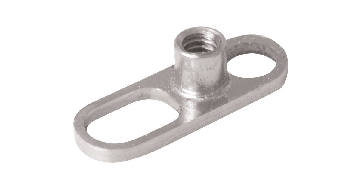 Titanium Dermal Anchor Long Hole