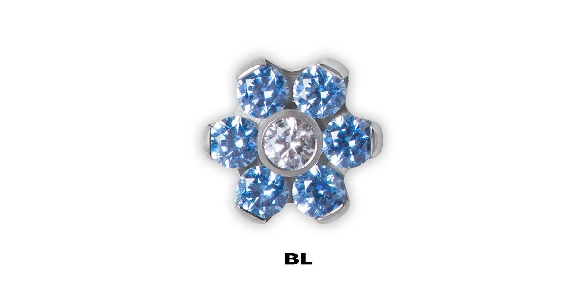Tt Jewelled Flower Disc Tt Jewelled Flower Disc
