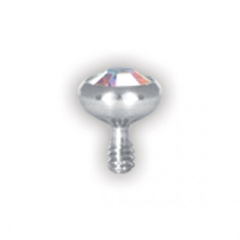 Jewelled Internal Disc For Micro Labrets