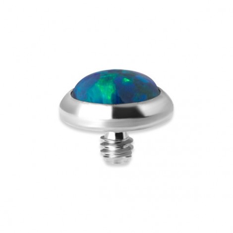 Titanium Opal Disc For Micro Barbells