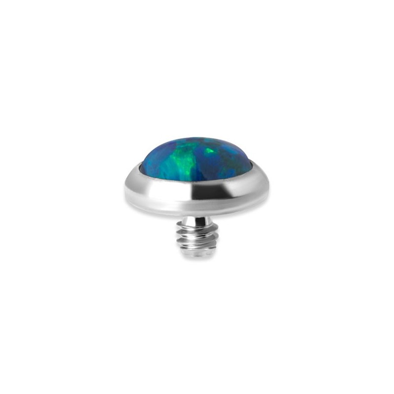 Titanium Opal Disc For Micro Barbells