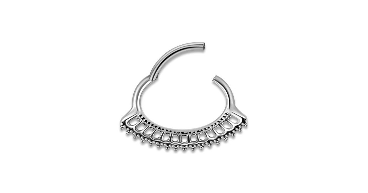 Hinged Septum & Daith Clickers Mod.10