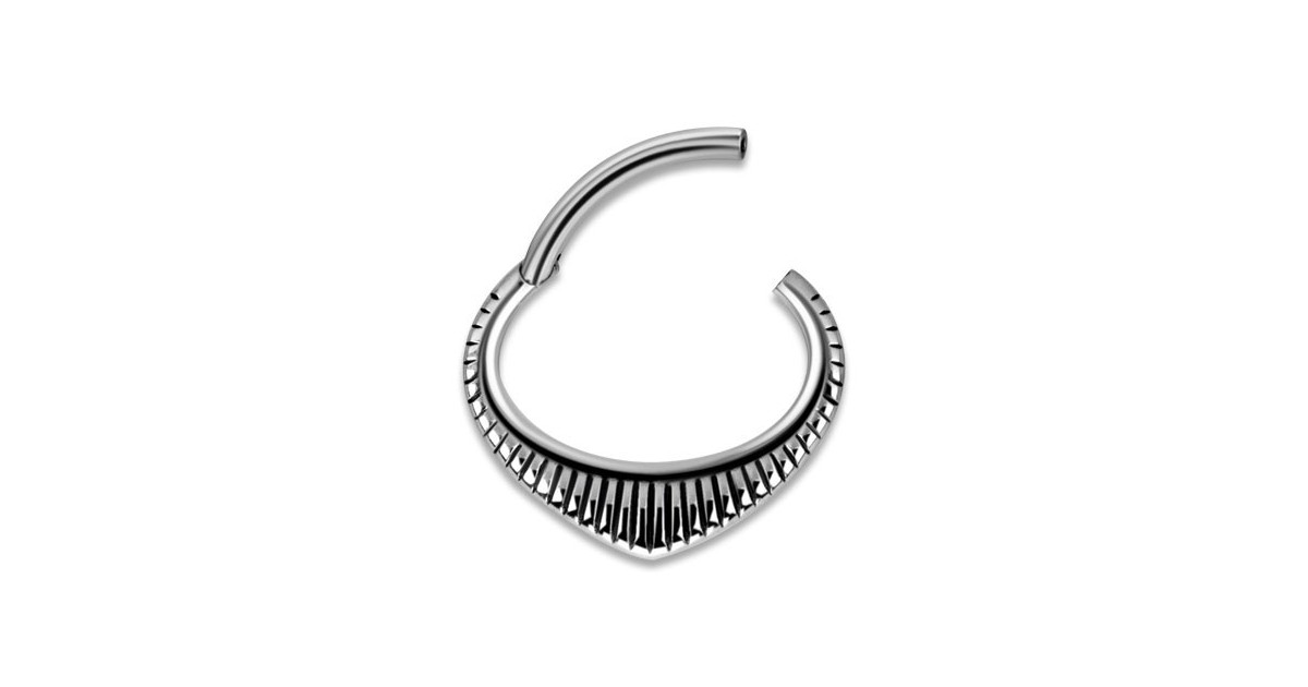 Hinged Septum & Daith Clickers Mod.3