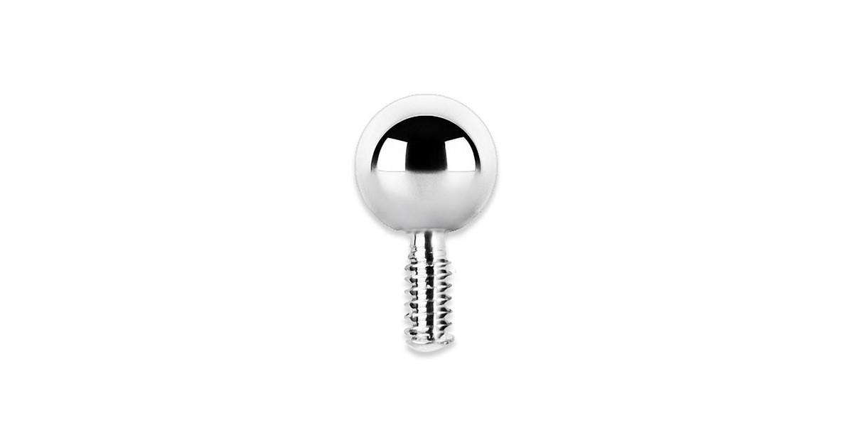 Titanium Attachment For Internal Micro Barbells