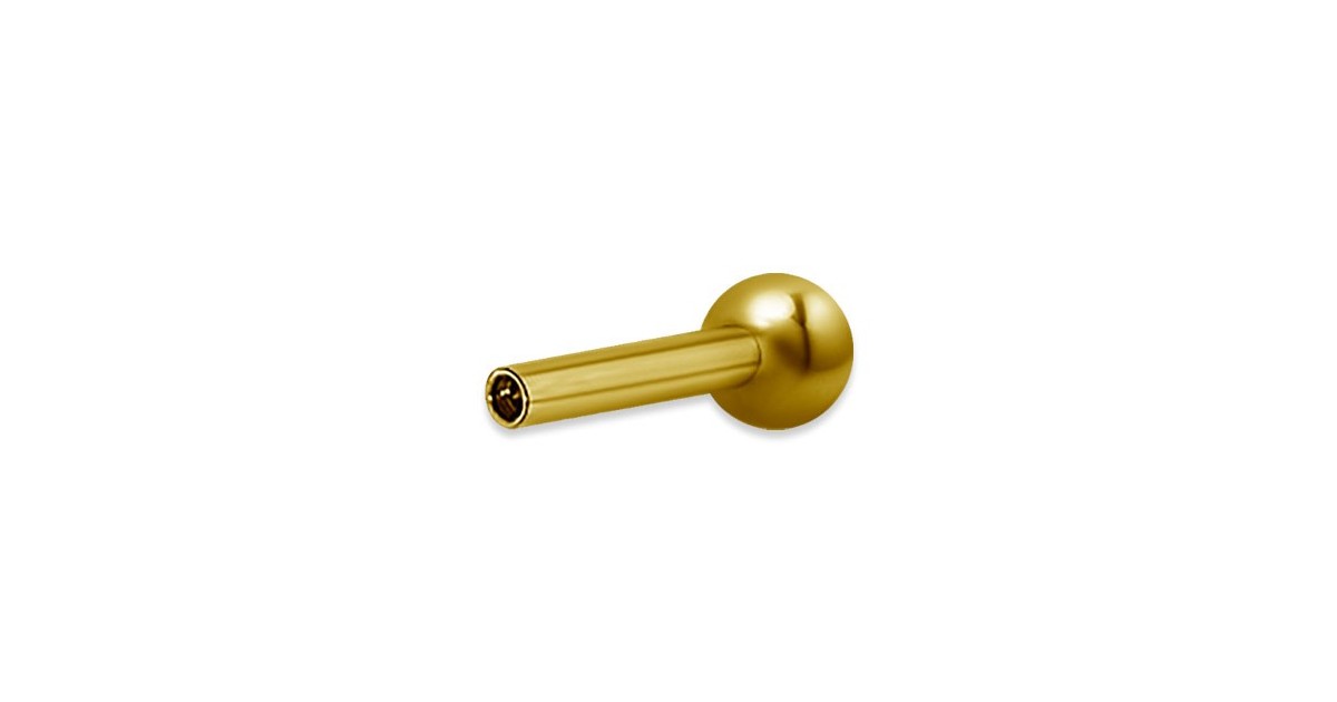 Gd 316 One Side Int. Threaded Micro Barbells Gd 316 One Side Int. Threaded Micro Barbells
