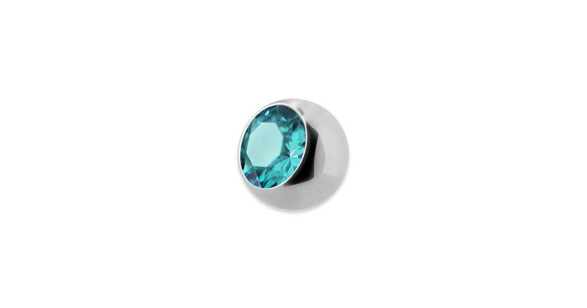 Jewelled Screw-on Balls 90° Jewelled Screw-on Balls 90°