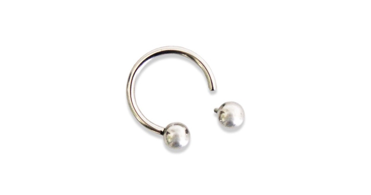 Titanium Internal Circular Barbell