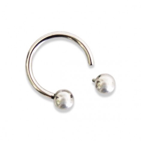 Titanium Internal Circular Barbell