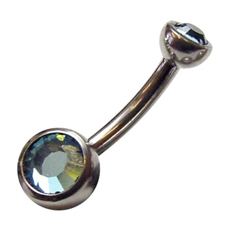 6mm Double Jewel Navel Bananabells