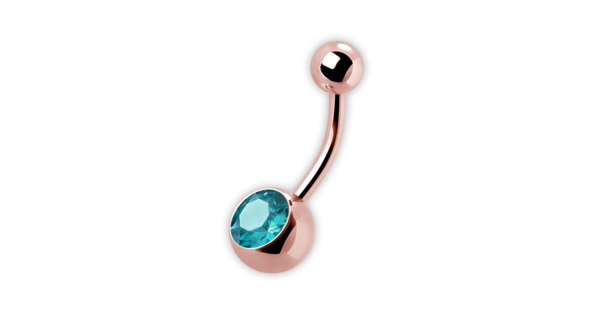Rg 316 8mm Jewel Navel Barbells Rg 316 8mm Jewel Navel Barbells