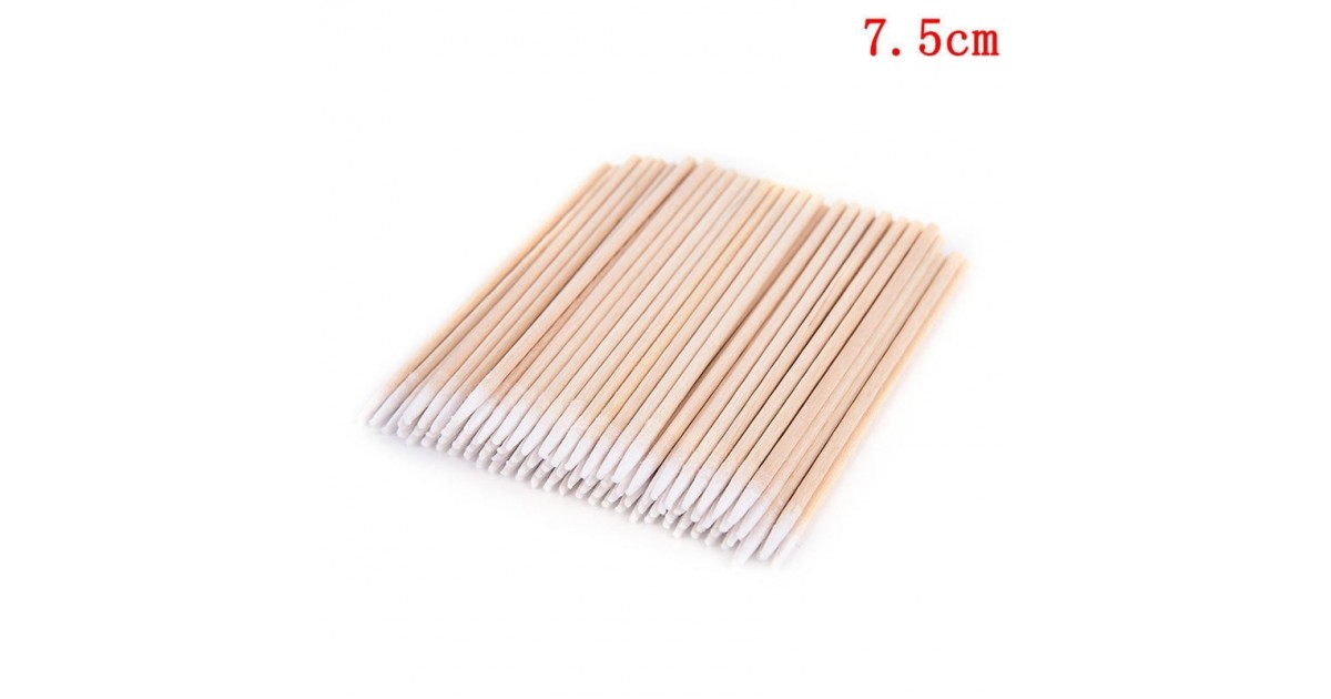 Cotton Swab Monouso A Cuspide 100pcs