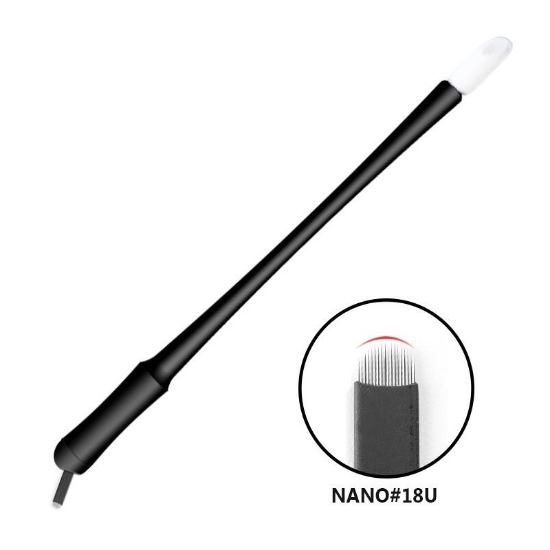 Nano Microblading Tool 5pcs With Sponge 0,18mm - Uf18 45° Angled