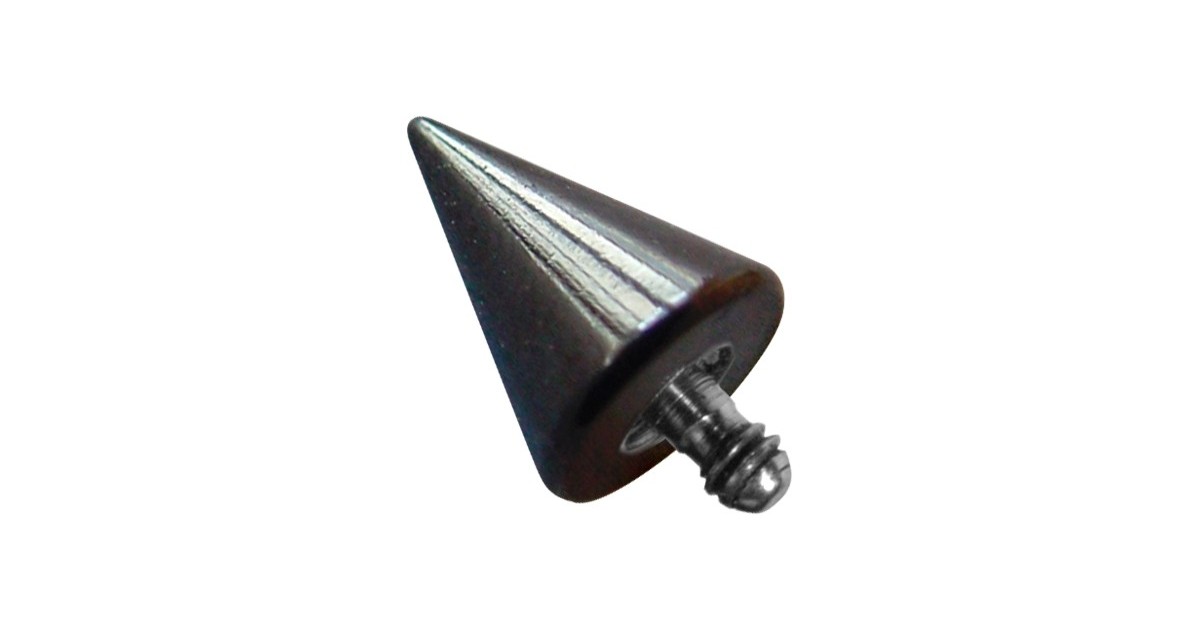 Bk Titanium Screw-in Cones 1,6x4mm Bk Titanium Screw-in Cones 1,6x4mm