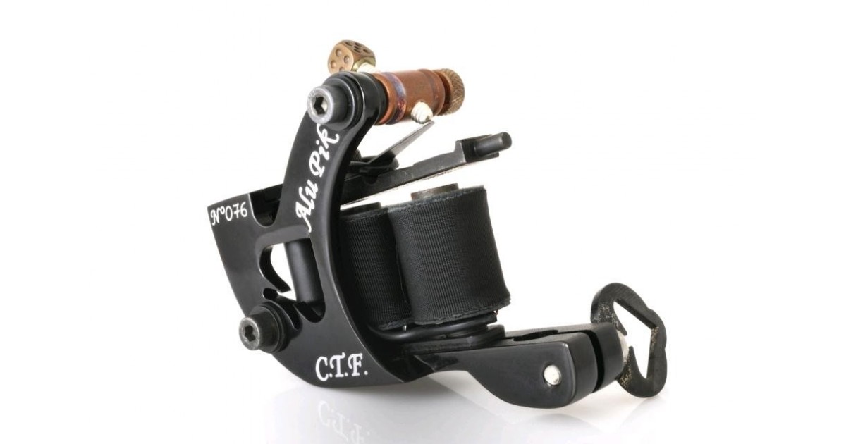 Aluminium Black Pik Liner Tattoo Machine Aluminium Black Pik Liner Tattoo Machine