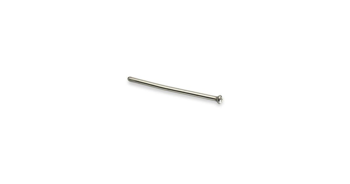 Glue Jewel Nose Studs, Straight Glue Jewel Nose Studs, Straight