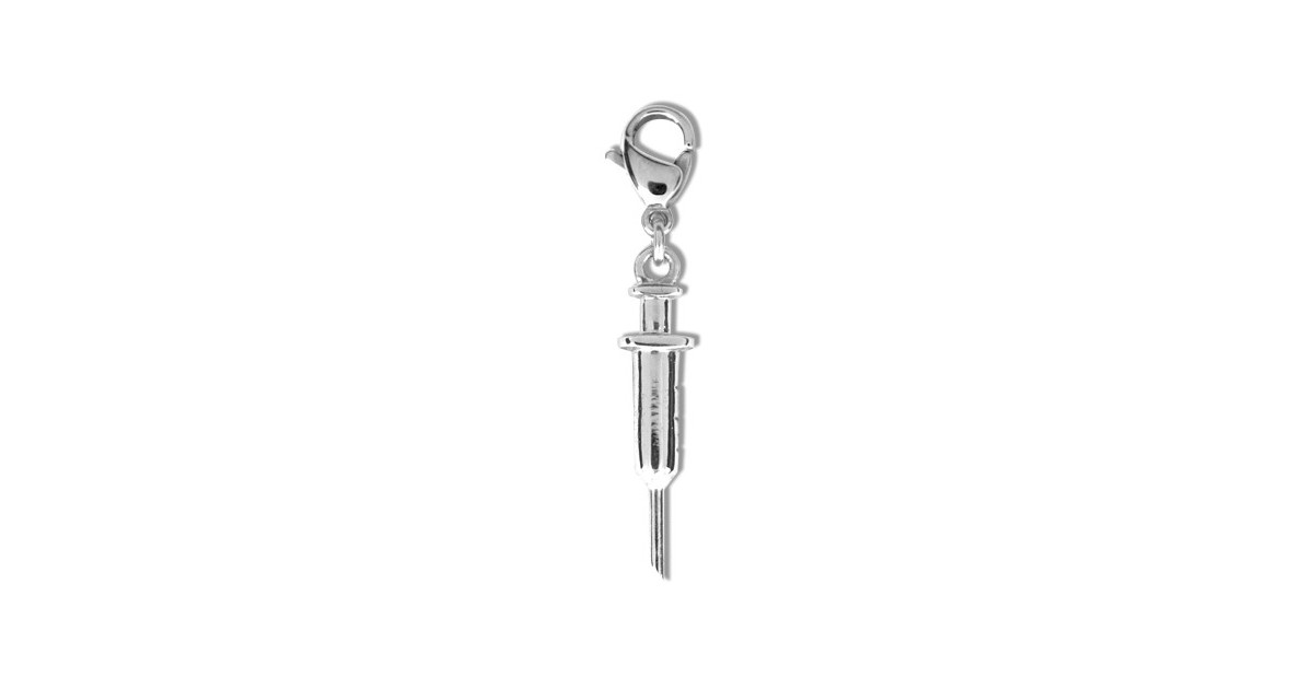 Steel Charms Syringe