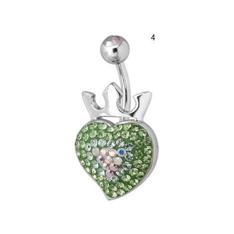 Ce Titanium Crystal Royal Heart