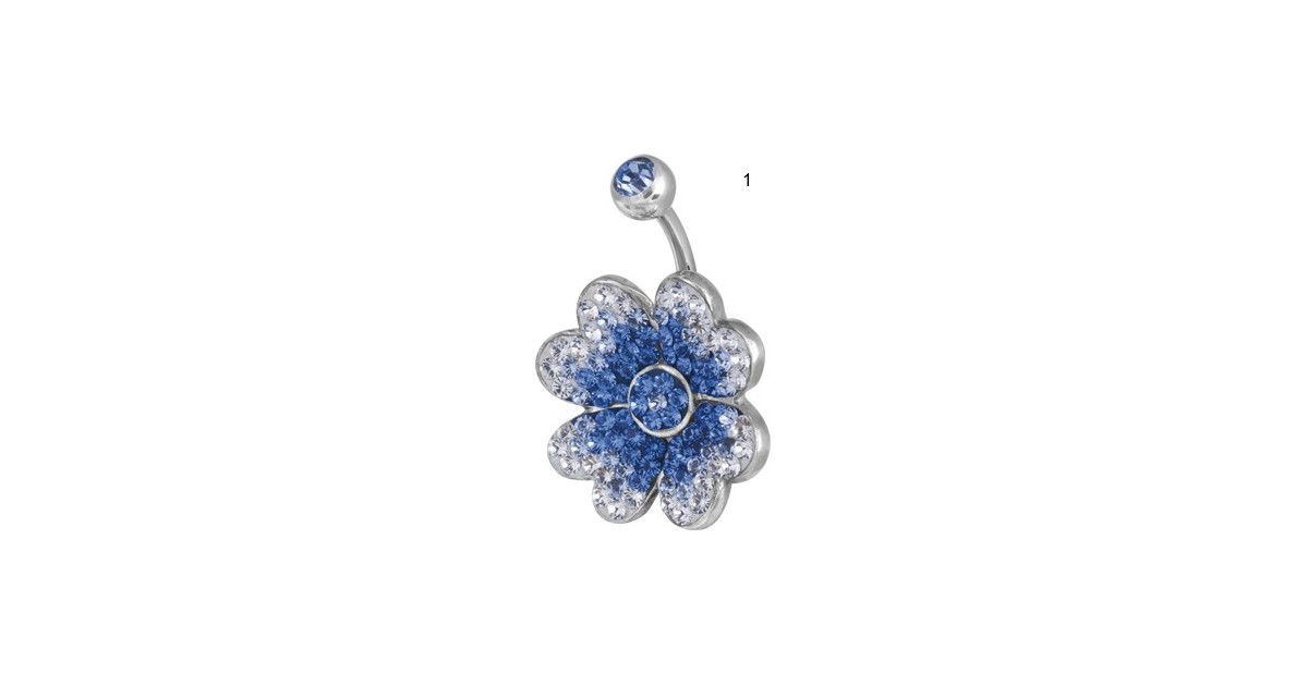 Ce Titanium Crystal Treffle Flower Banana