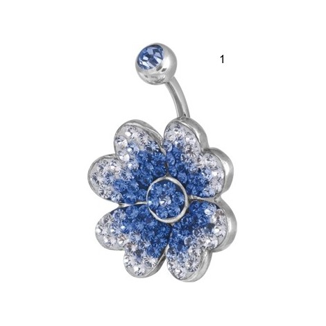 Ce Titanium Crystal Treffle Flower Banana