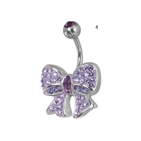 Ce Titanium Crystal Bow Banana