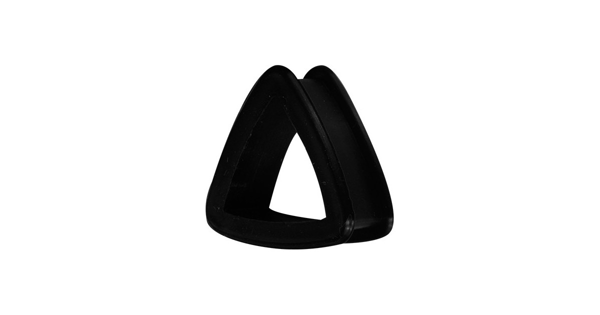 Triangular Silicone Flesh Tunnels Triangular Silicone Flesh Tunnels