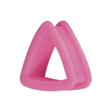 Triangular Silicone Flesh Tunnels