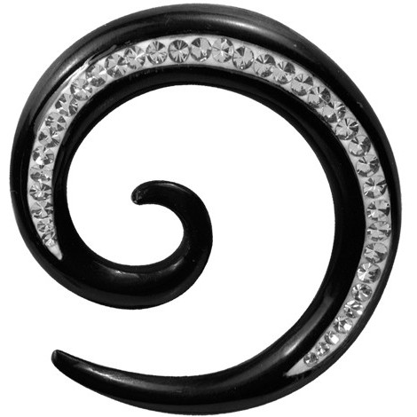 Crystal Horn Spiral Side