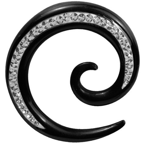 Crystal Horn Spiral Side