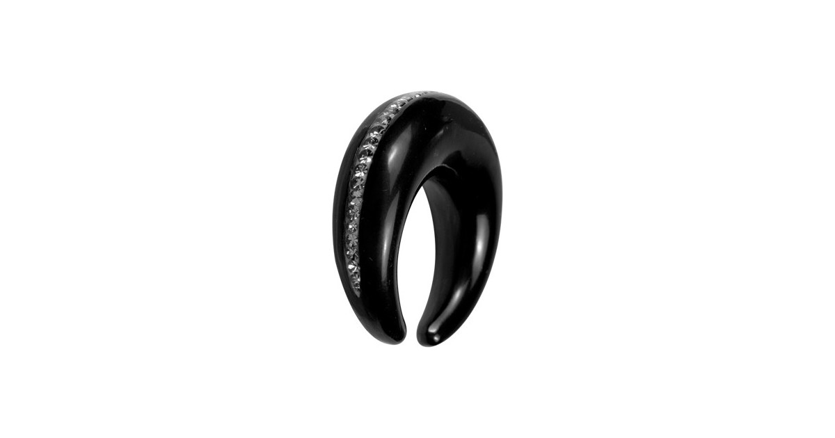 Crystal Horn Circular Claw Tusk Front Crystal Horn Circular Claw Tusk Front