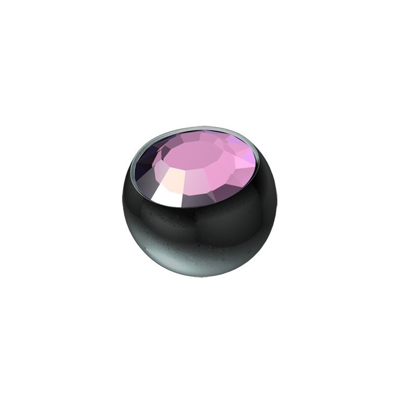 Bk Tt Jewel Screw-on Balls