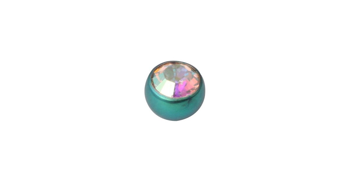 Tt-gr Screw-on Jewelled Balls Tt-gr Screw-on Jewelled Balls