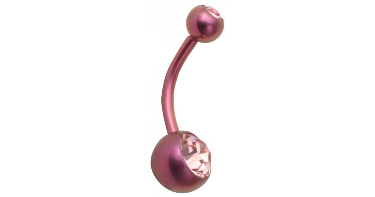 Tt-pu Double Jewel Navel Bananabell Tt-pu Double Jewel Navel Bananabell