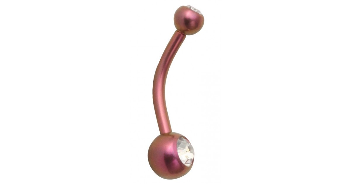 Tt-pu Double Jewel Navel Bananabell Tt-pu Double Jewel Navel Bananabell