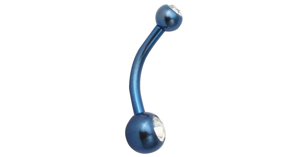 Tt-db Double Jewel Navel Bananabell Tt-db Double Jewel Navel Bananabell