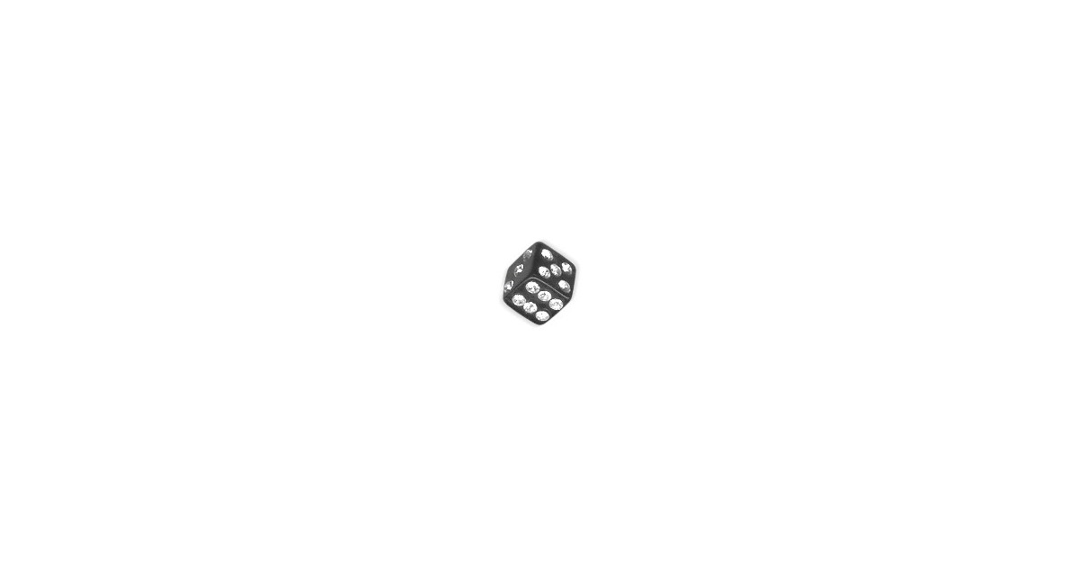 Jewelled Screw-on Dices Jewelled Screw-on Dices