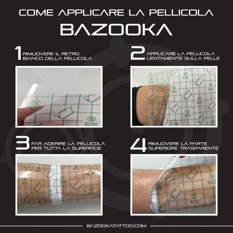 Bazooka Film, Roll 15cm X 10m