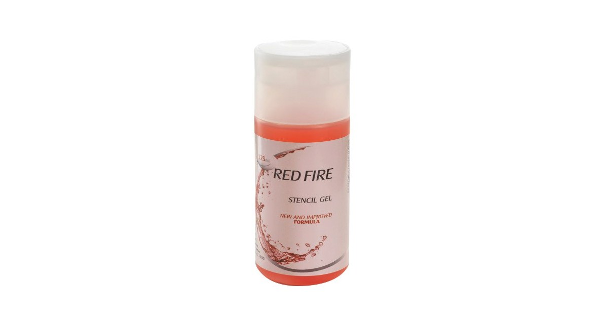 Red Fire Stencil 125ml