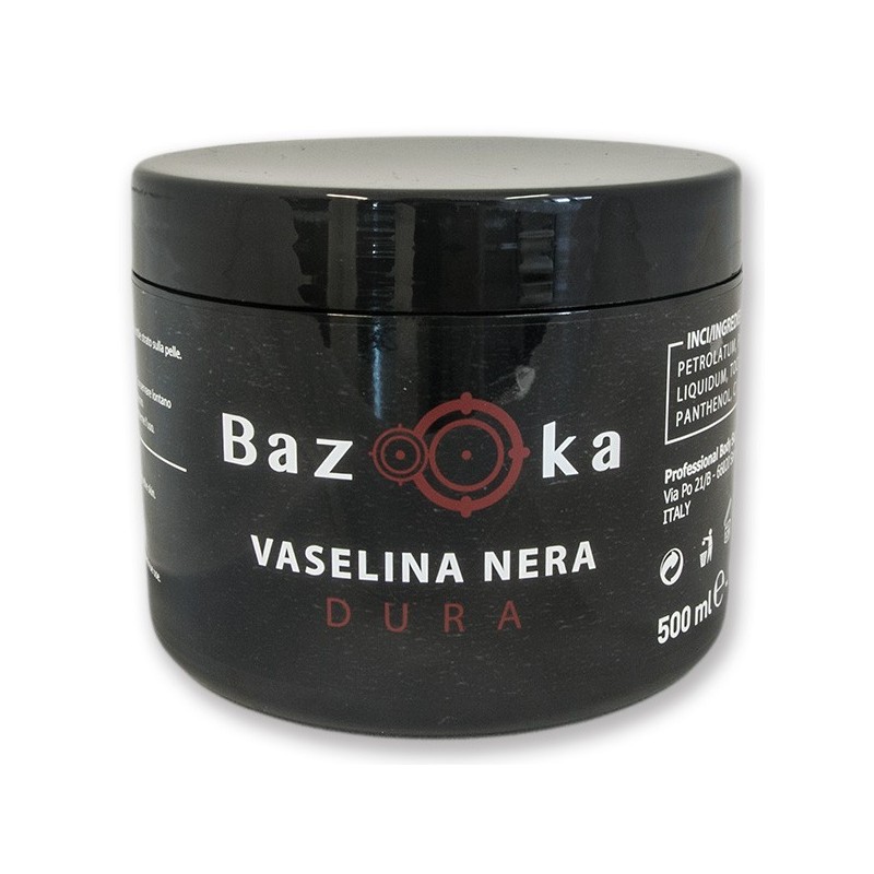 Vaselina Nera Arricchita Bazooka 500ml - Dura