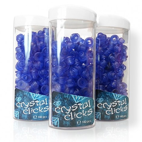 Crystal Clicks & Dispenser 140pcs