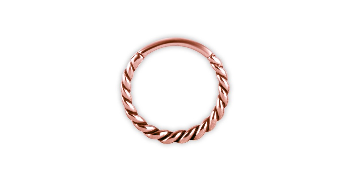 Rg 316 Hinged Ring Twisted Rope Rg 316 Hinged Ring Twisted Rope
